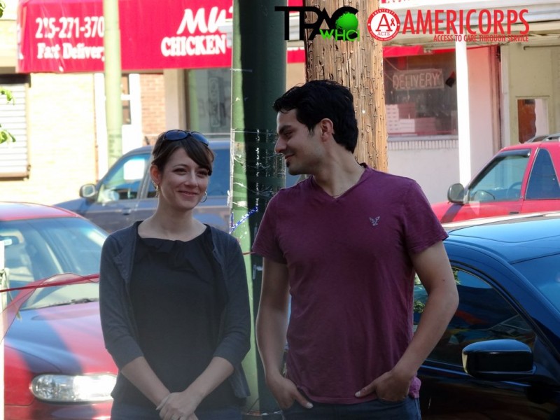 Adrian and Zoe at the Dedication